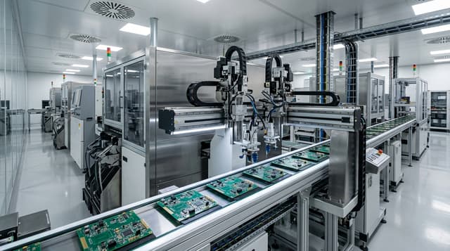SMT line for micro GaN servo OEM manufacturing