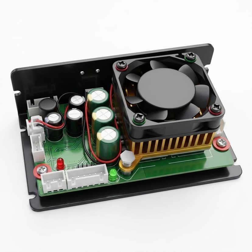 Representative board-level servo driver concept for custom actuator integration
