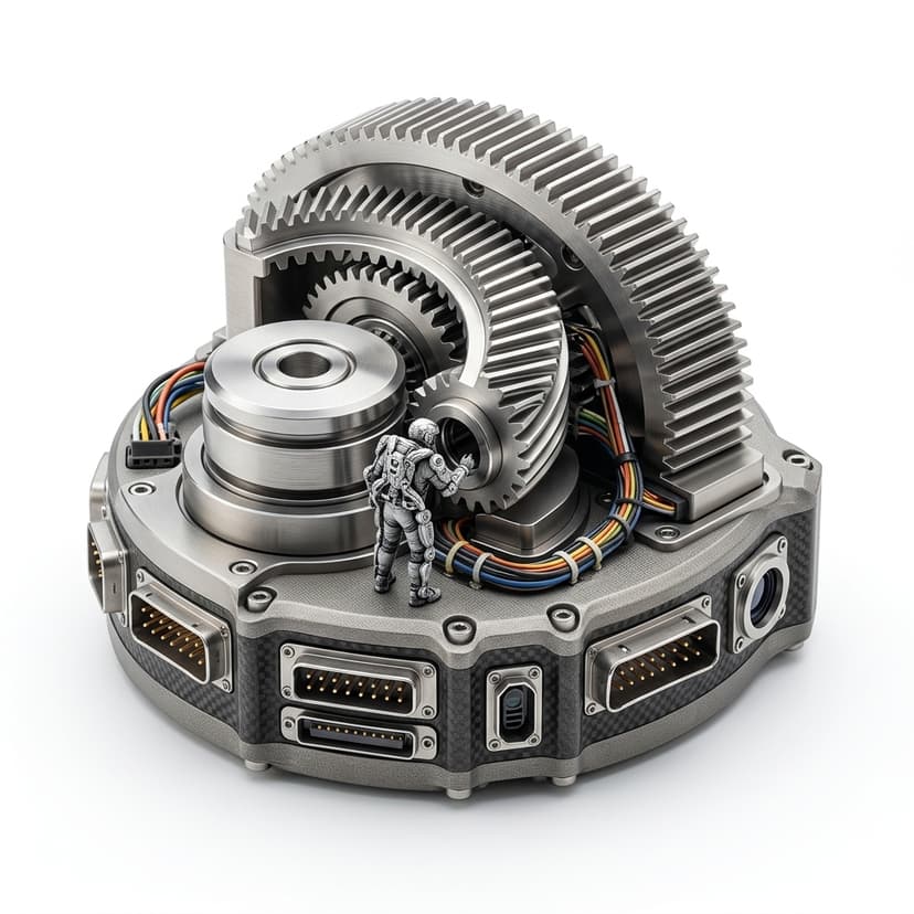 Representative GaN half-bridge power stage concept for compact servo drive validation