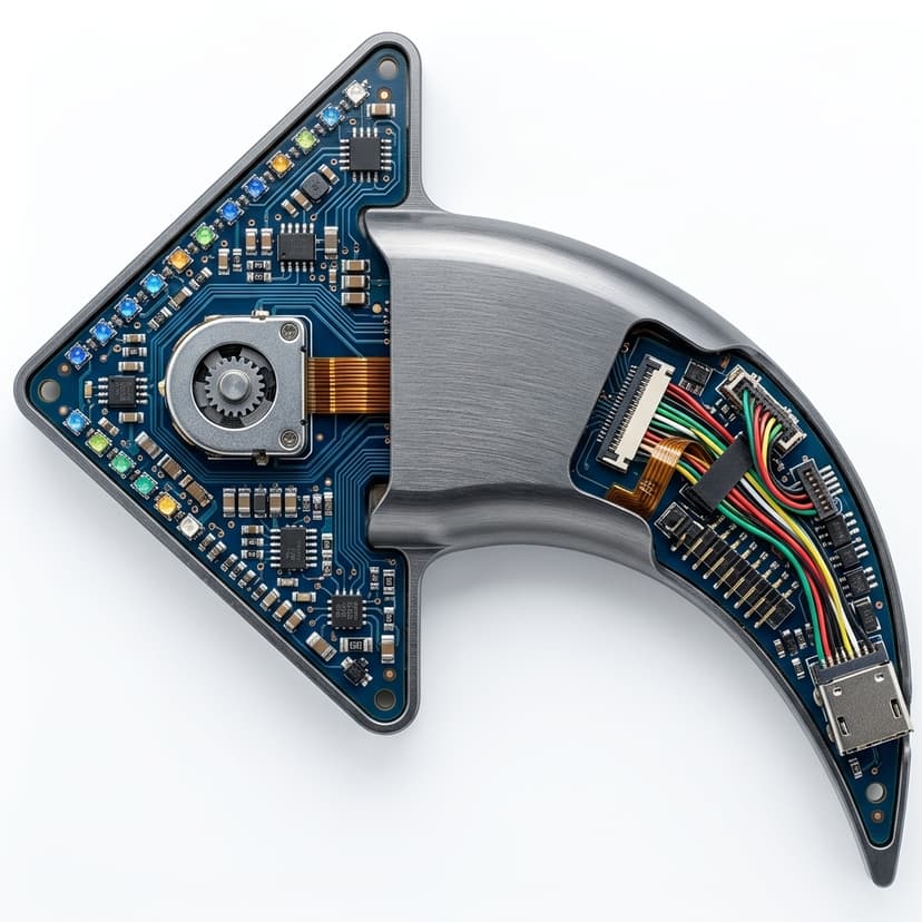 Representative integrated servo joint electronics concept for hollow-shaft robotic actuators